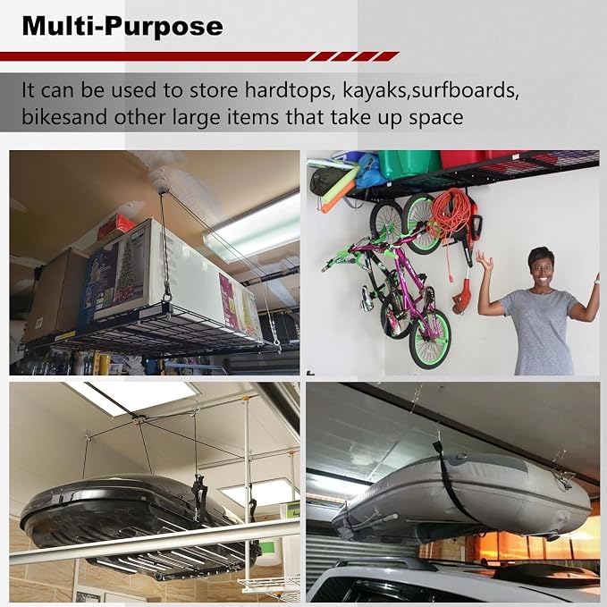 Overhead Garage Storage Lift - Image 7