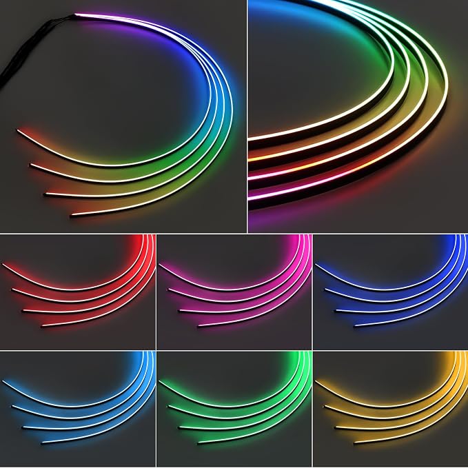 Dreamcolor Acrylic Interior Car LED Strip Light 43-inch, which fit - Image 2