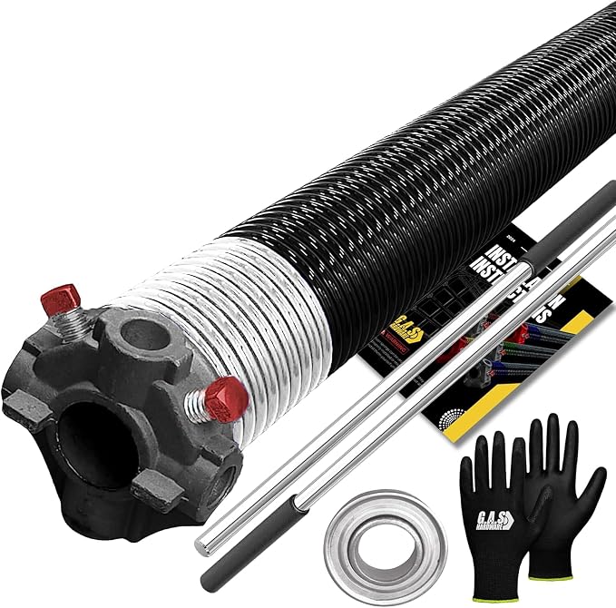 Garage Door Torsion Spring 218x1.75x24 Includes 1” Steel Bearing, and Winding by GASHardware