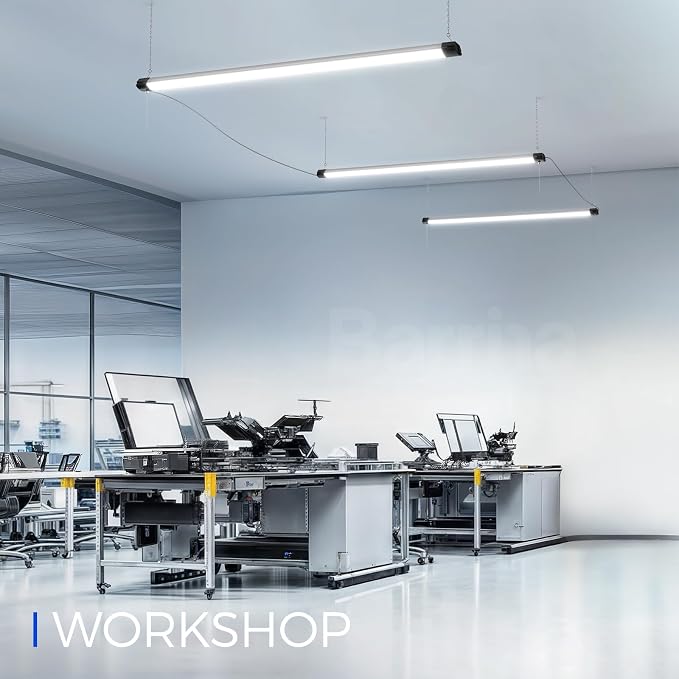 Barrina BS84 LED Shop Lights for Workshop 4FT, 6500K Utility Shop Lights - Image 4