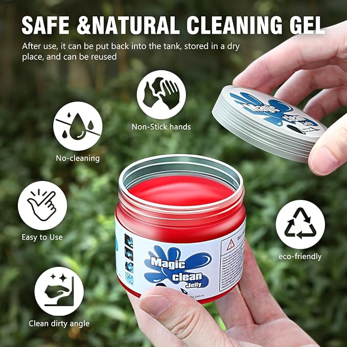 DNA MOTORING Car Cleaning Gels Auto Detailing Tools Cleaning Putty Car Interior - Image 3
