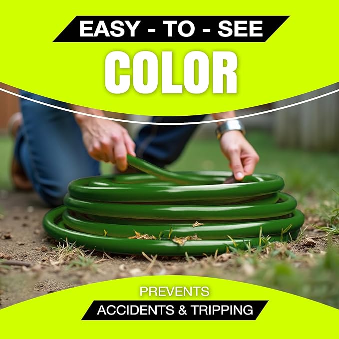 100ft Outdoor/Indoor Extension Cord 10/3 Gauge Ultra Heavy Duty 3 Prong SJTW - Image 5