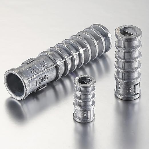 Wensilon 3/8 * 2-1/2 Lag Shield Anchor Long Zinc Alloy Bolts Concrete Anchors - Image 3
