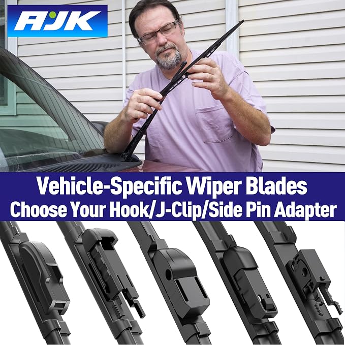 AJK Front Windshield Wiper for Ford Explorer 2011-2015 2016 2017 2018 2019 2020 - Image 5