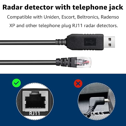 3.3Ft Radar Detector Cable - Image 6