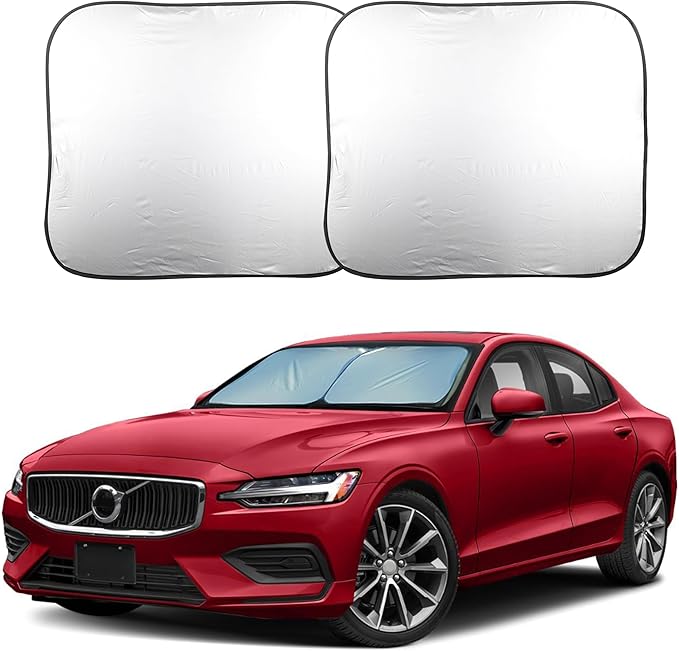 EcoNour Car Windshield Sun Shade Foldable | Front Windshield Shade by EcoNour
