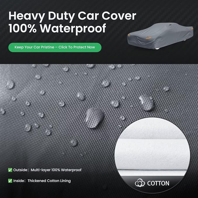 Waterproof Lincoln Continental Car Cover - Image 2