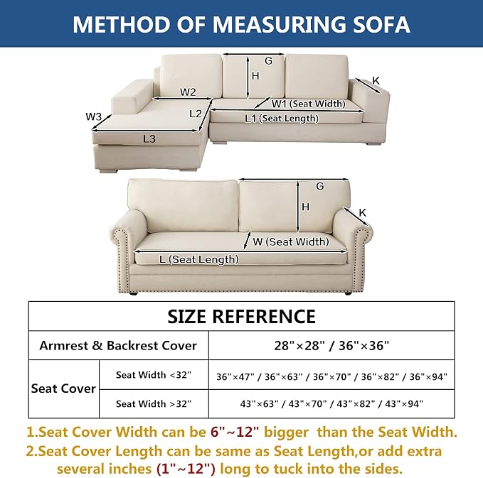 Eismodra Throw Pillows, Couch Cover, Sofa Cover, Sectional Couch Covers - Image 6