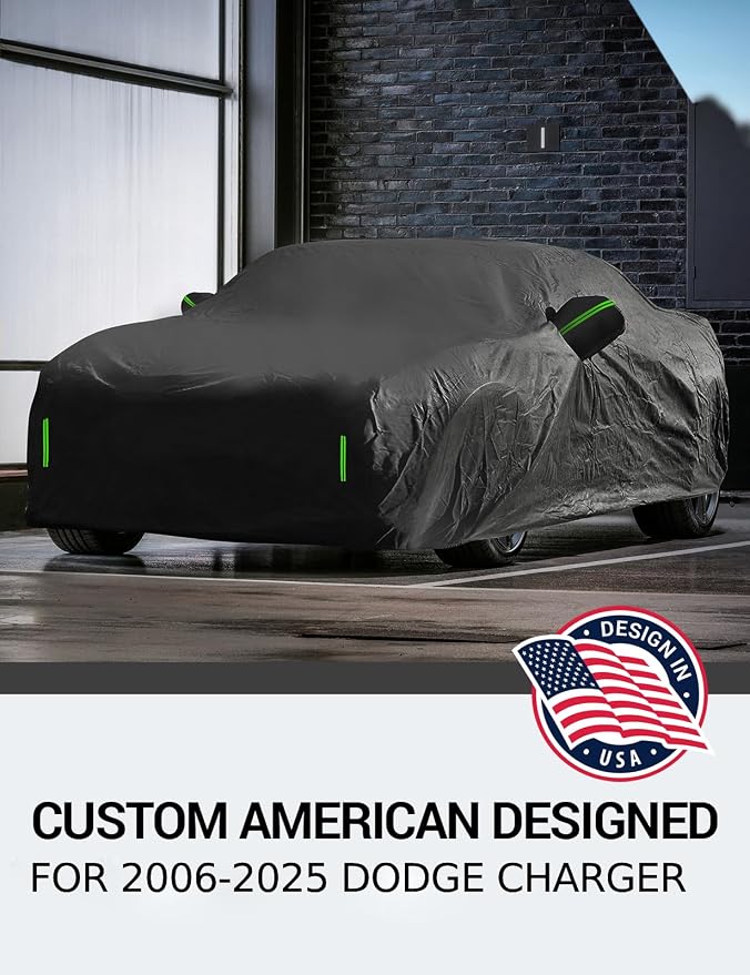 Proadsy 2026 Car Cover for Dodge Charger 2006-2025 2026 Waterproof All Weather - Image 2