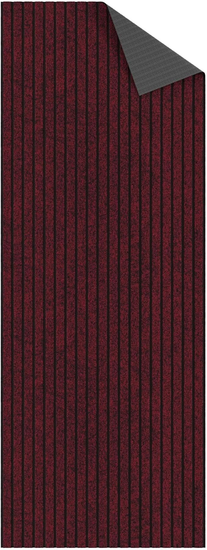 Ottomanson 2'7" x 5' Mud Mat Area Rug Scraper Carpet - Image 8