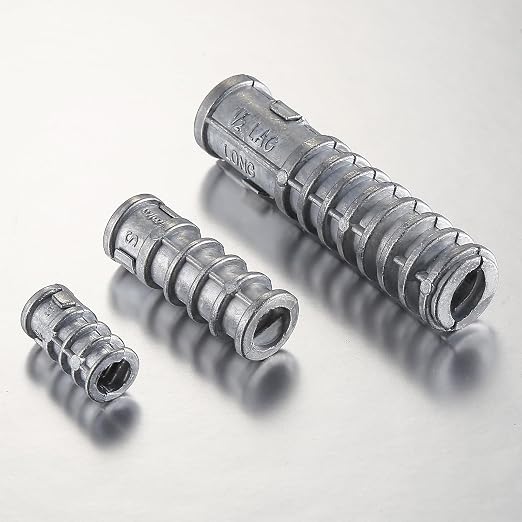 Wensilon 1/2 * 3 Lag Shield Anchor Long Zinc Alloy Bolts Concrete Anchors - Image 5