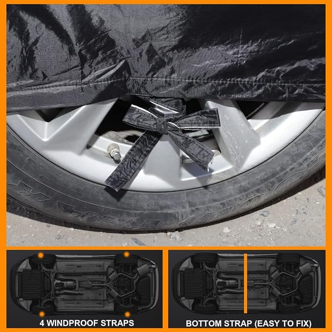 Waterproof Car Cover Compatible - Image 6