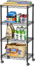 SINGAYE 4 Small Wire Shelves Kitchen Pantry Close Home Organizers and Storage by SINGAYE