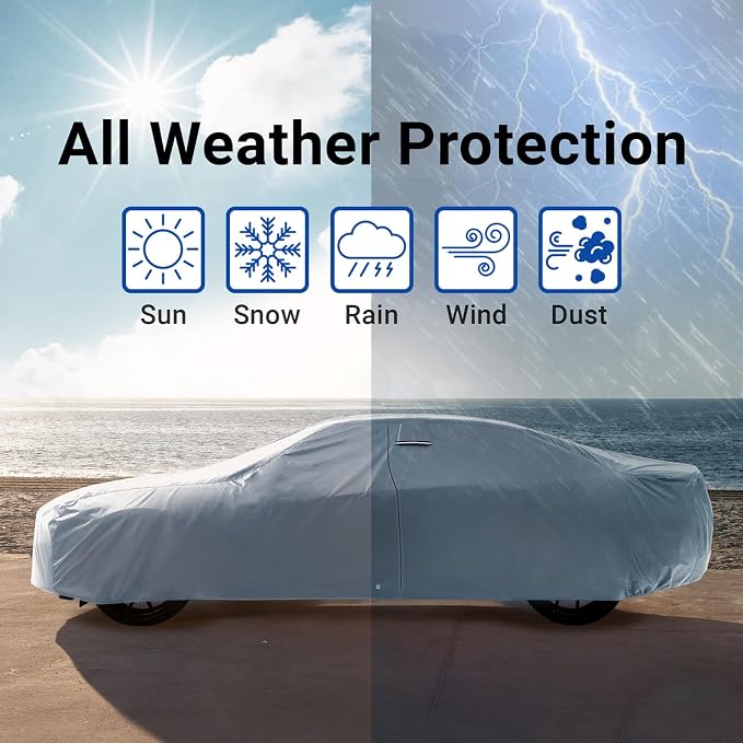 iCarCover Custom Car Cover for 1958-1969 Thunderbird Waterproof All Weather - Image 9