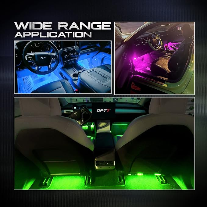 OPT7 Aura Double Row Car LED Lights Interior - Image 9