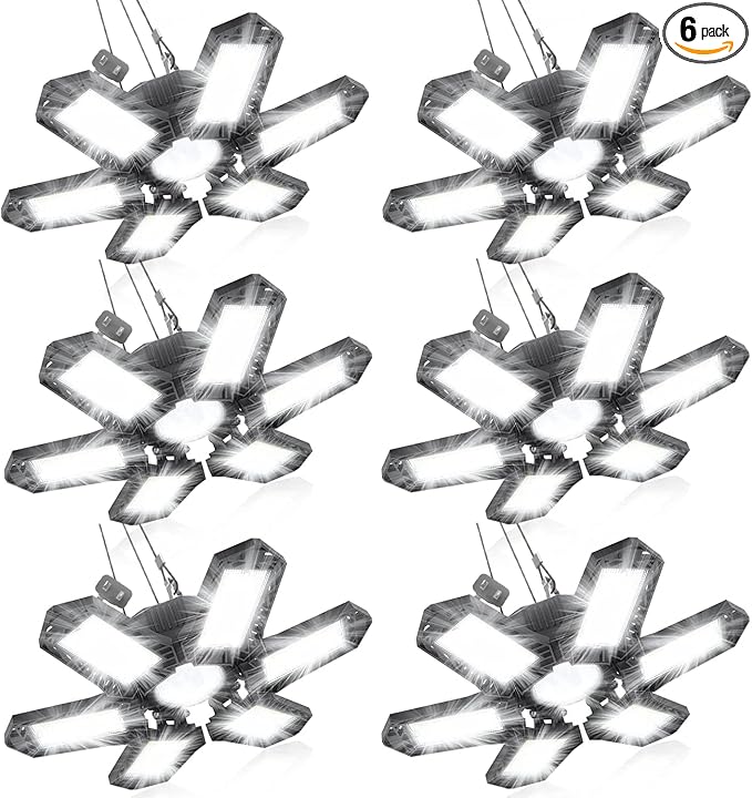 SEOBIOG LED Garage Lights by SEOBIOG