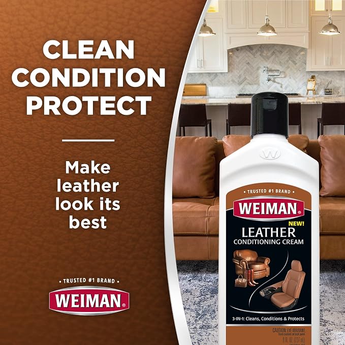 Weiman 3 in 1 Deep Leather Conditioner Cream - Image 3