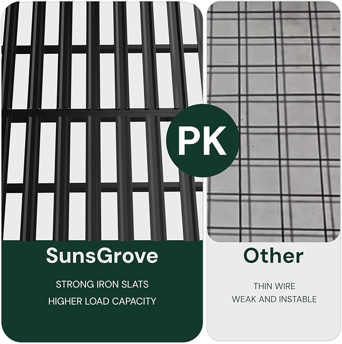 SunsGrove 4x8 Garage Storage Overhead Rack Organization, Adjustable Ceiling - Image 4