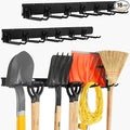 Locking Garden Tool Organizer, Garage Organization Wall Mount Storage Rack by Aking+Ace
