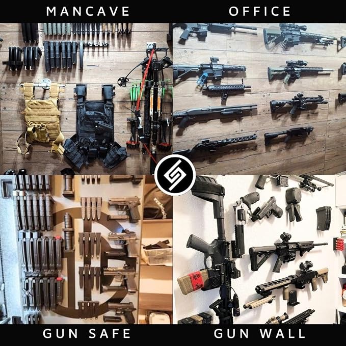 Spartan Mounts Compatible with Remington 870 | Wall Shotgun Display Storage - Image 7