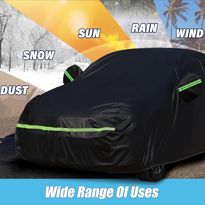 Waterproof Car Covers for 2008-2025 Dodge Challenger Custom Heavy Duty - Image 7