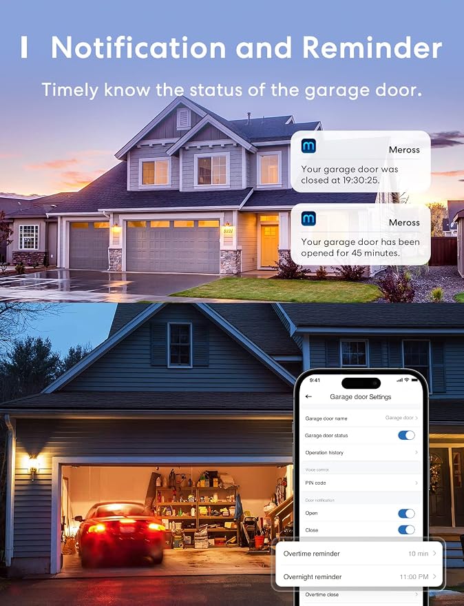 meross Smart Garage Door Opener Remote - Image 7