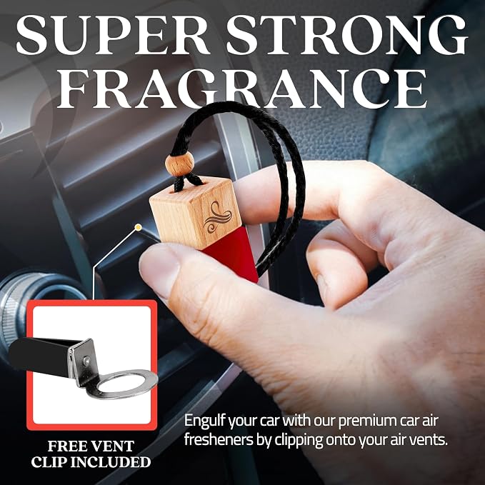 Black Opium Car Air Freshener for Women | Perfume Style Car Scents Air Freshener - Image 6