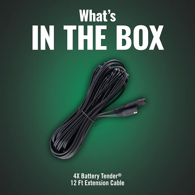 Battery Tender 12 Foot Extension SAE Cable 4 Pack - Image 4