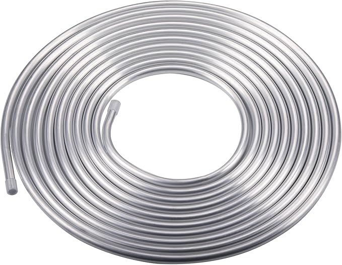 5/16" OD Aluminum Hard Fuel Line Hardline Tube Tubing Coil 16 Feet Roll - Image 2