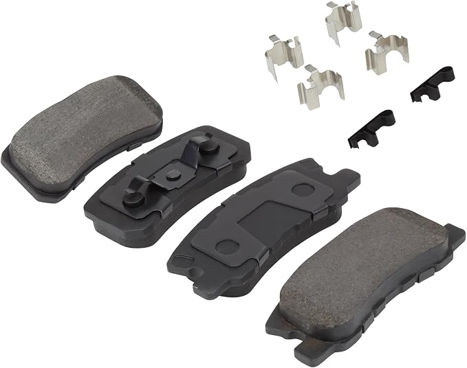 Premium Ceramic Rear Brake Pads Compatible - Image 2