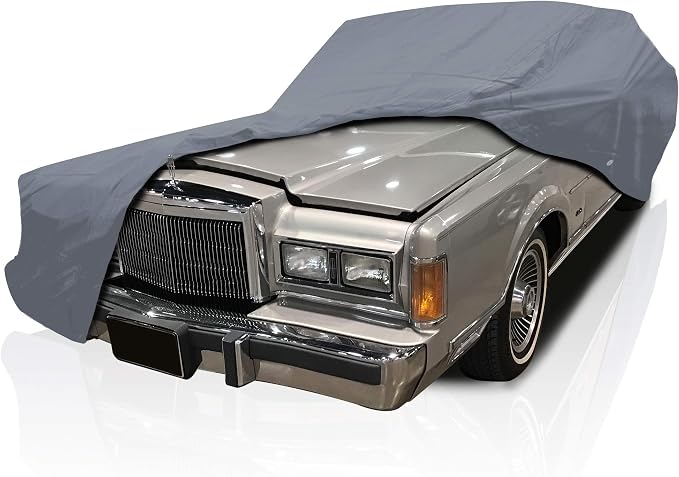 5 Layer Car Cover for Cadillac DeVille 1989-2005 Sedan 4-Door de Ville Semi by DASHIELD