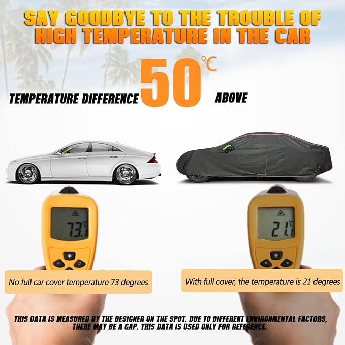 Car Cover, Fit for MPV, Breathable New Material for Sun Protection, Waterproof - Image 3