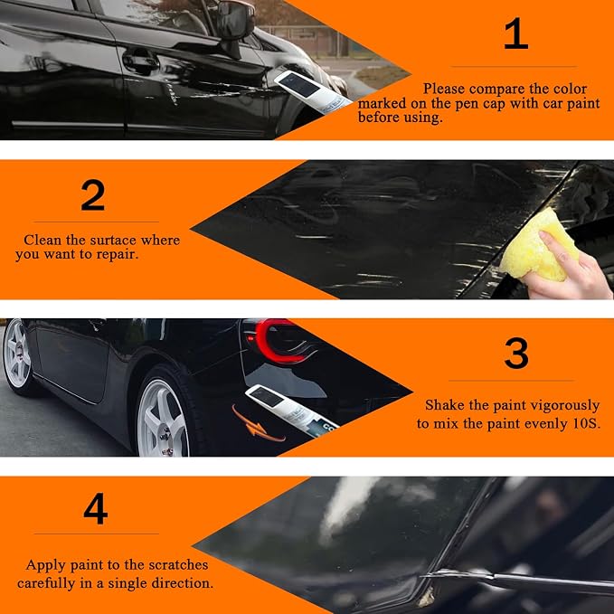 Magnetite Gray Metallic Touch Up Paint Compatible - Image 6