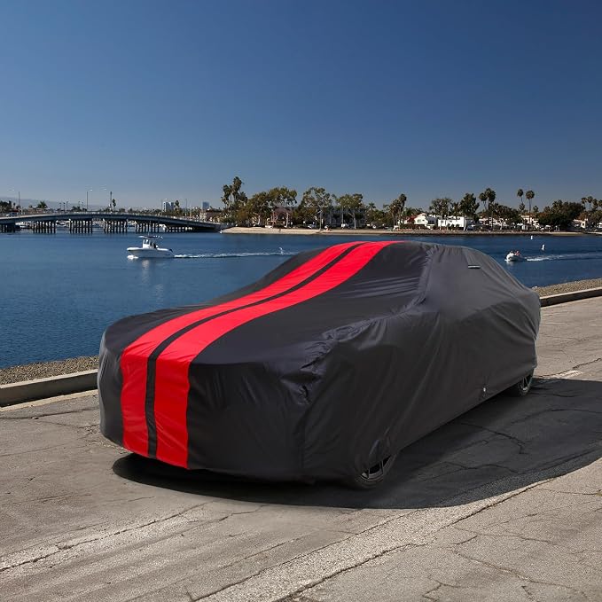 iCarCover Custom Car Cover for Chevy Chevelle Wagon Waterproof All Weather Rain - Image 7