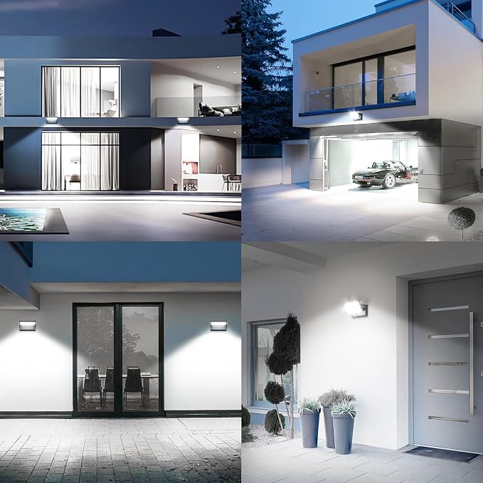 40W Outdoor Wall Light 360 °Rotatable Led Wall Pack Light, 5000K 4000LM Super - Image 7