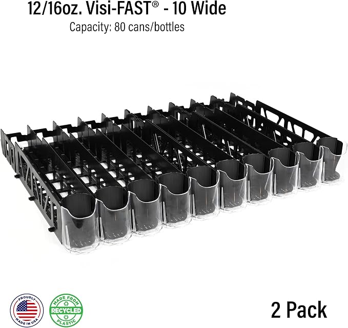 Visi-FAST Spring Push Drink Dispenser, Refrigerator Organizers and Storage - Image 7
