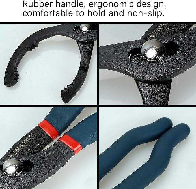 Large Adjustable Oil Filter Wrench, Universal Oil Filter Removal Tool, 16 Inch - Image 4