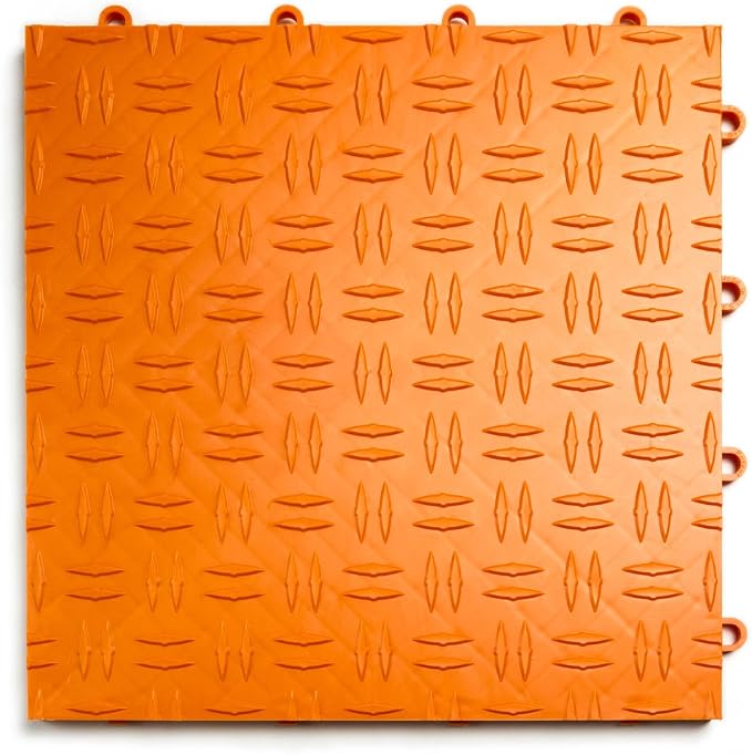 GarageTrac Diamond, Durable Interlocking Modular Garage Flooring Tile by BigFloors