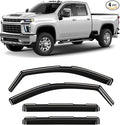 Window Deflectors Smoke Tinted in-Channel Side Window Vent Visor Deflectors by Unknown