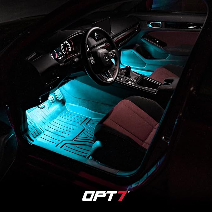 OPT7 Aura Pro 6PC Double LED Interior Strip Lights - Image 9