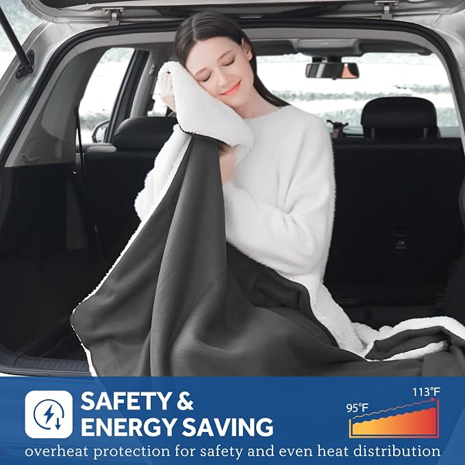 Sealy 12-Volt Heated Car Blanket - Image 3
