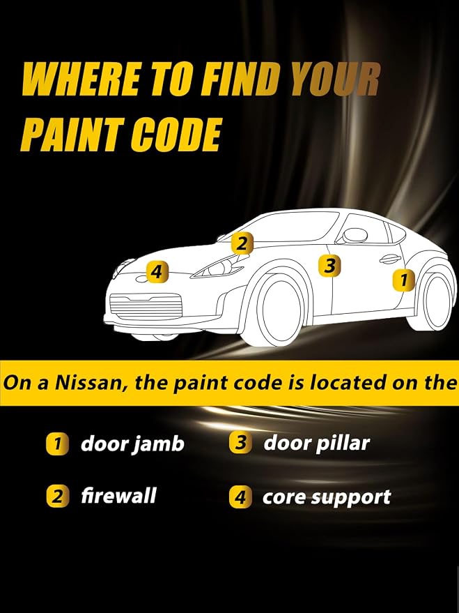 Monarch Orange Metallic Touch Up Paint Compatible - Image 3