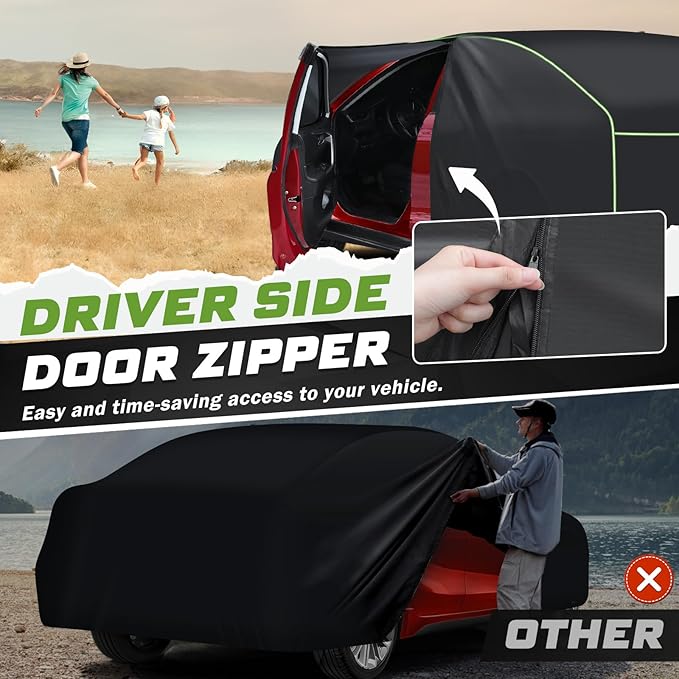 Mixsuper Liner Car Cover for Honda Civic 1991-2026, 7 Layers Waterproof Car - Image 3