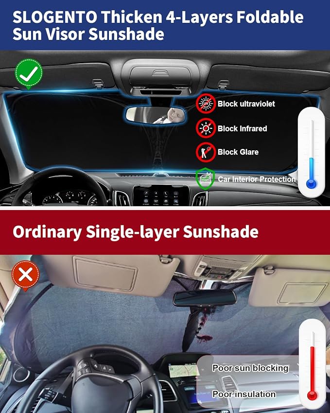 Sunshade Sun Shade for 2020 2021 2022 2023 2024 2025 Kia Telluride Accessories - Image 5