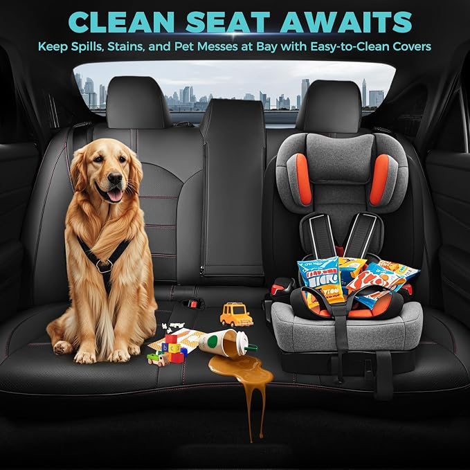 for Toyota Camry Seat Covers LE SE SE Nightshade 2018 2019 2020 2021 2022 2023 - Image 6
