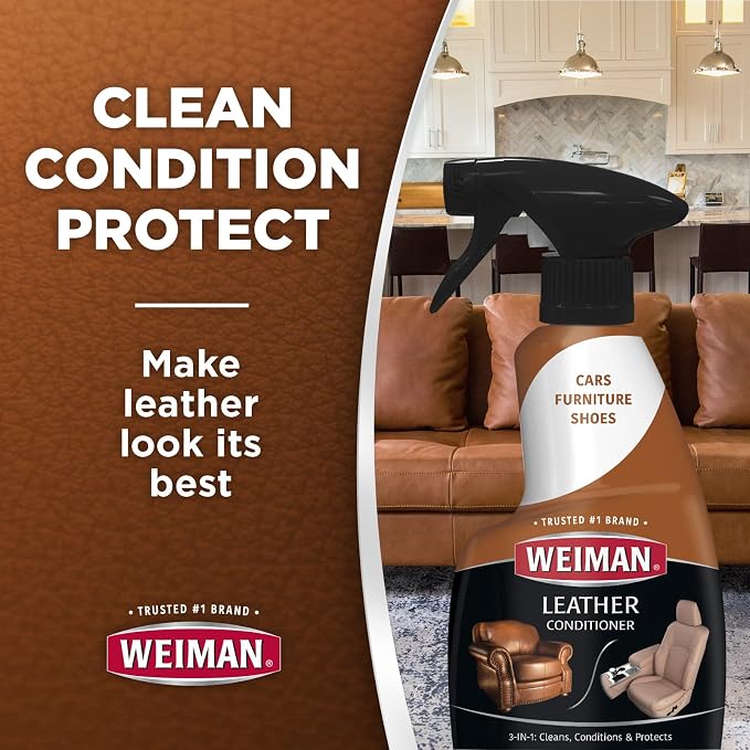 Weiman Leather Cleaner and Conditioner - Image 3