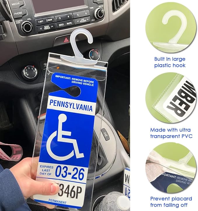 Handicapped Parking Placard Holder - Image 3
