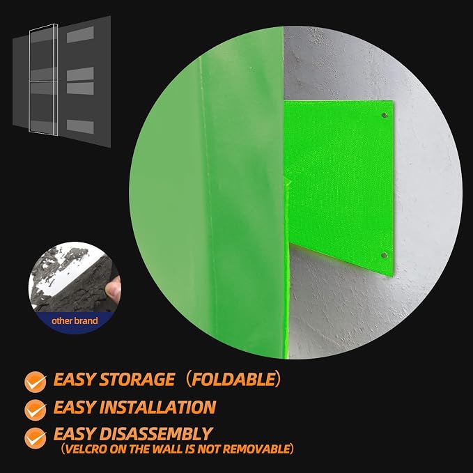 PROGOAL 2"/4" Thick Foam Protection Wall Pad，Gym Basketball-Court - Image 5