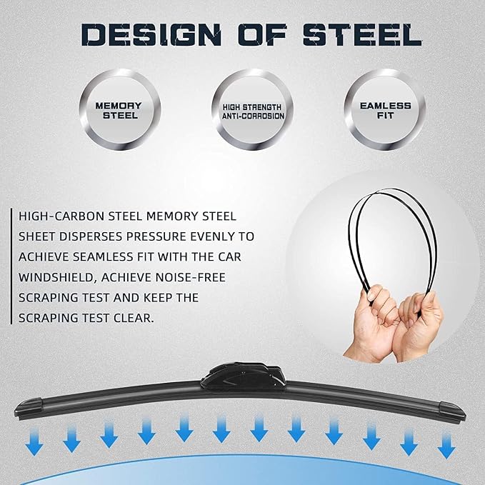 AUTOBOO 22"+21" Windshield Wipers - Image 6
