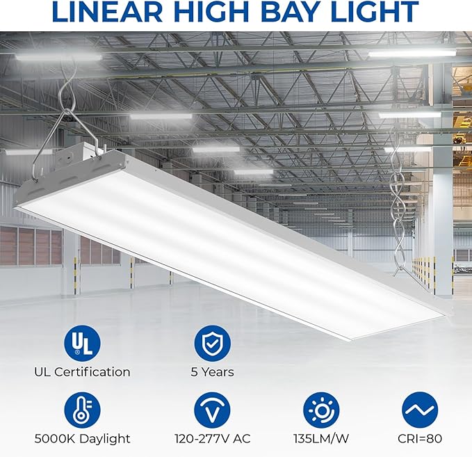 CINOTON 4FT 210W LED Shop Light - Image 5